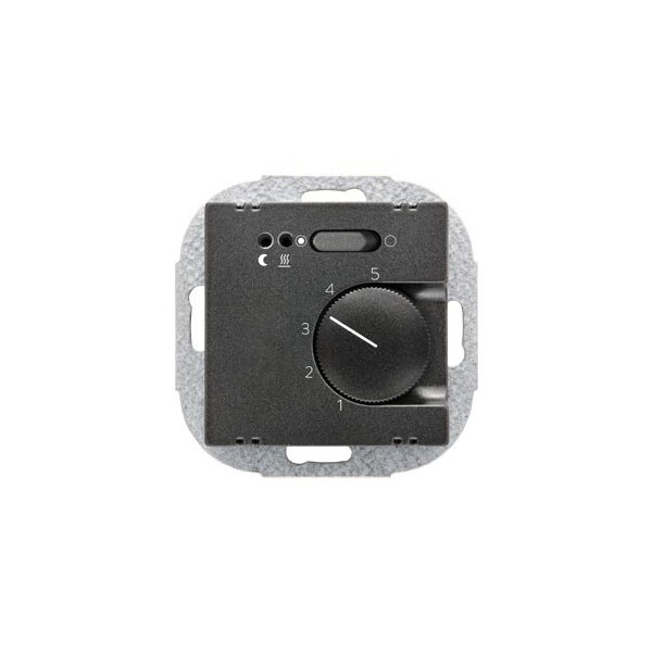 Siemens DELTA I-system ROOM TEMPERATURE CONTROLLER FOR UNDERFLOOR HEATING CARBON 5TC9774-5CM00 - main