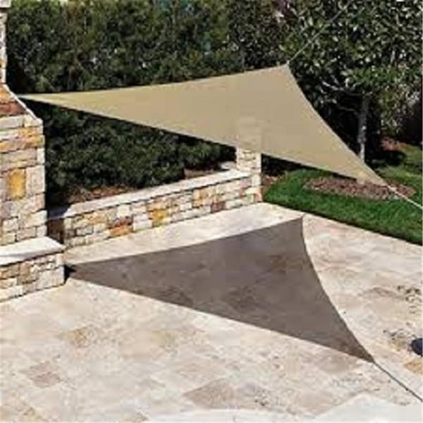 Gardencare Gale Pacific Ready To Hang Shade Sail 11 ft. x 10 in., Almond GA642699 - main