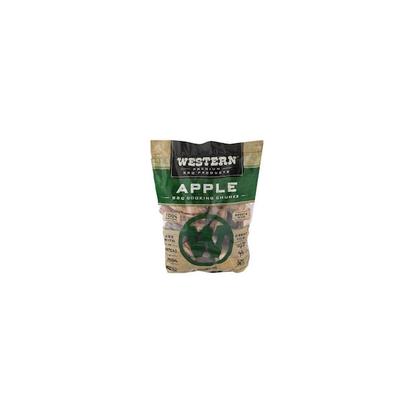 Western Premium Bbq Grill Cooking Chunks, Apple, 549-Cu. In. 28184 - main