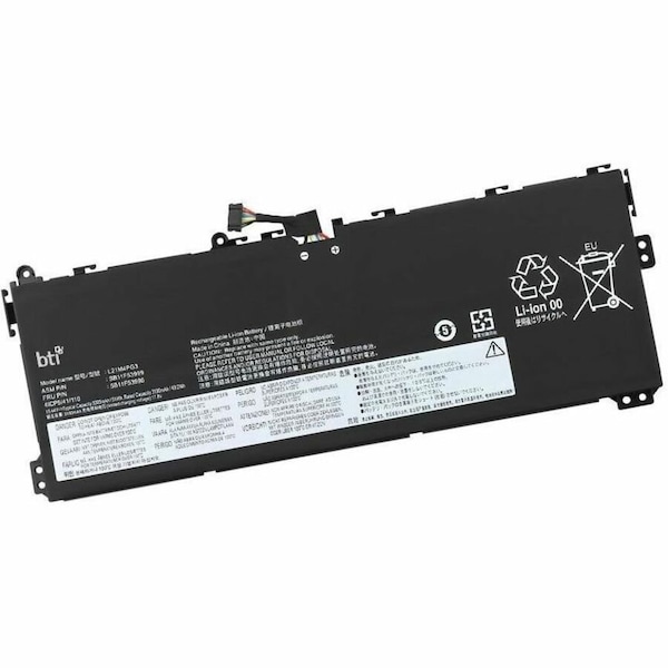 Battery Technology BTI 4-CELL 15.44V LI-ION NOTEBOOK BATTERY FOR LENOVO 13W YOGA, 13 5B11F53996-BTI - main