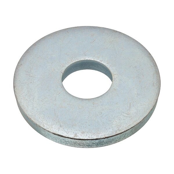 Zoro Select Flat Washer, For Screw Size 1 1/4 in , Steel Plain Finish Z9675-A - main