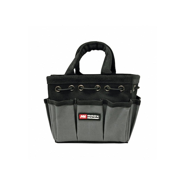 Mcguire-Nicholas Tool Bag 4in W X 6in H Polyester 8 pocket Black Black 22565-1 - main