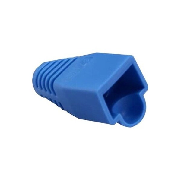 Platinum Tools RJ45 BOOT, 7.0MM MAX OD, BLUE. PKG 100PC/BAG. 105092 - main