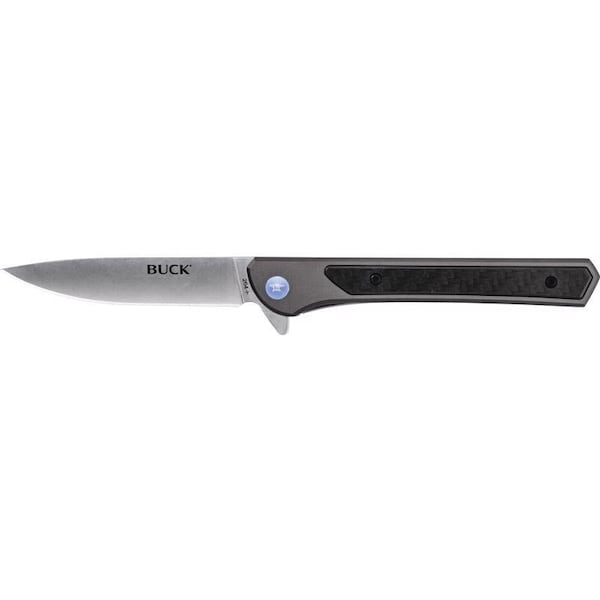 Buck Knives Cavalier Gray 7Cr Stainless Steel > 6 in. Folding Knife 13245 - main