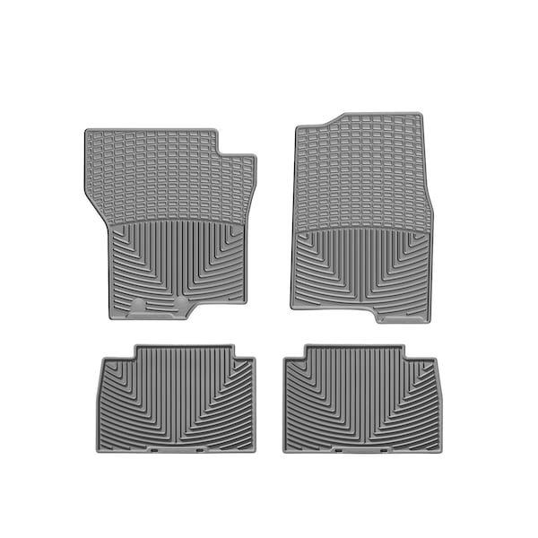Weathertech Grey, Front and Rear All Weather Floor Mats W40GR-W20GR - main