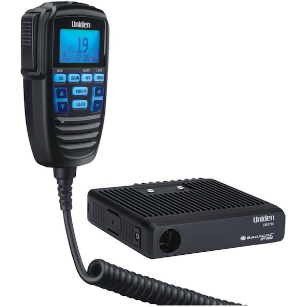 Uniden CB Radio, 40 Channels, 4W Power Output CMX760 - main