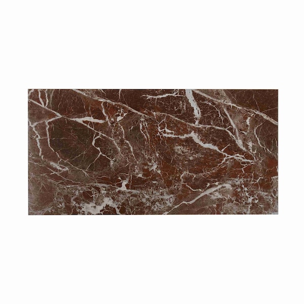 Apollo Tile Regalia 24x48 in. Rosso Levanto Matte Porcelain Marble-look Vein Large Tile (15.5 sq ft/case) 2PK APLVEL88ROS2448 - main