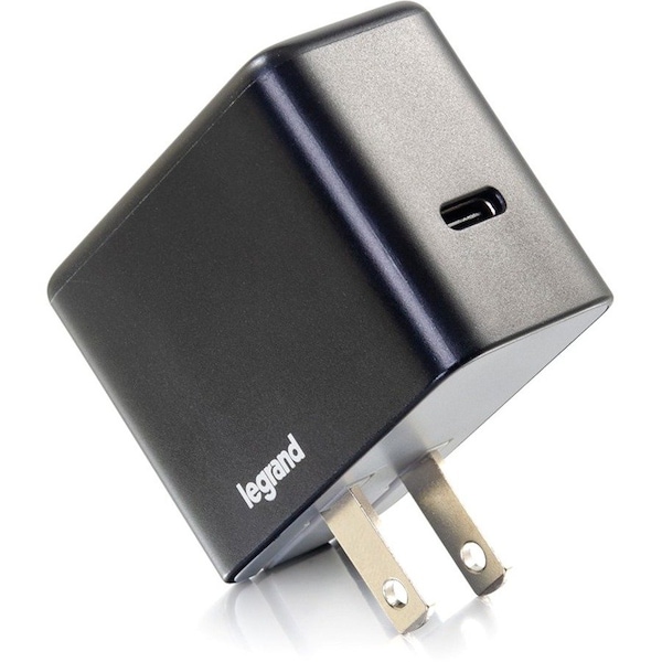 C2G 1-Port USB-C Wall Charger with Power Delivery, 18W 20279 - main