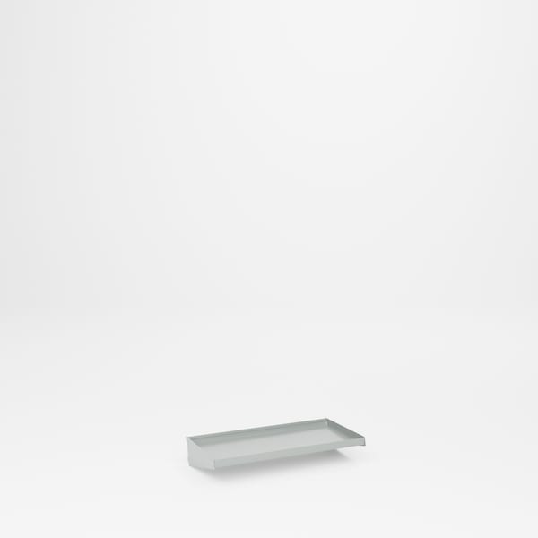 Pucel Sloped Versatile Shelves, 32 in W x 15 in D, Gray VSS-32-15 - main