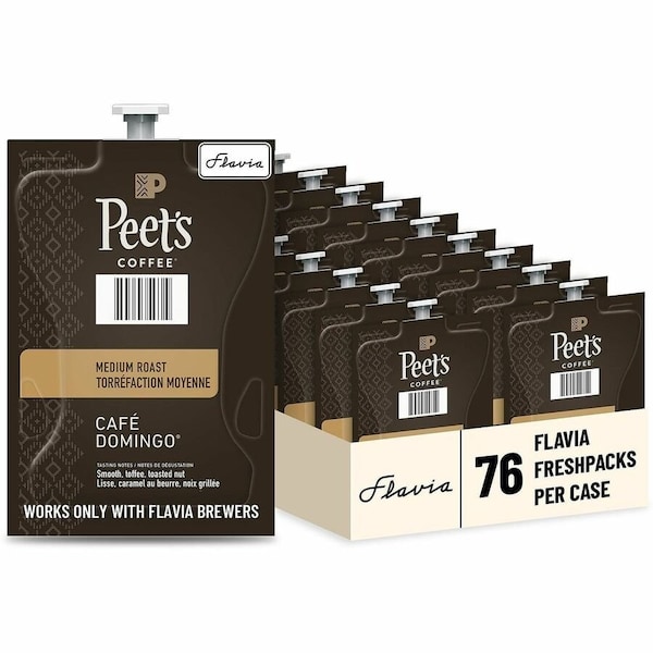 Flavia Coffee Flavia Pouches, Cafe Domingo, Pouch, 0.35 oz, 76 PK 48035 - main