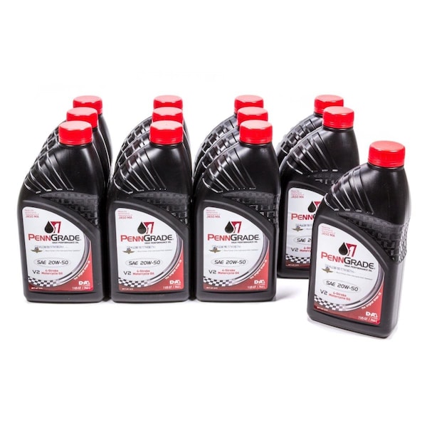 Penngrade Motor Oil 71576 1 qt. 20W50 Motorcycle Oil, Case of 12, 12PK BPO71576-12 - main