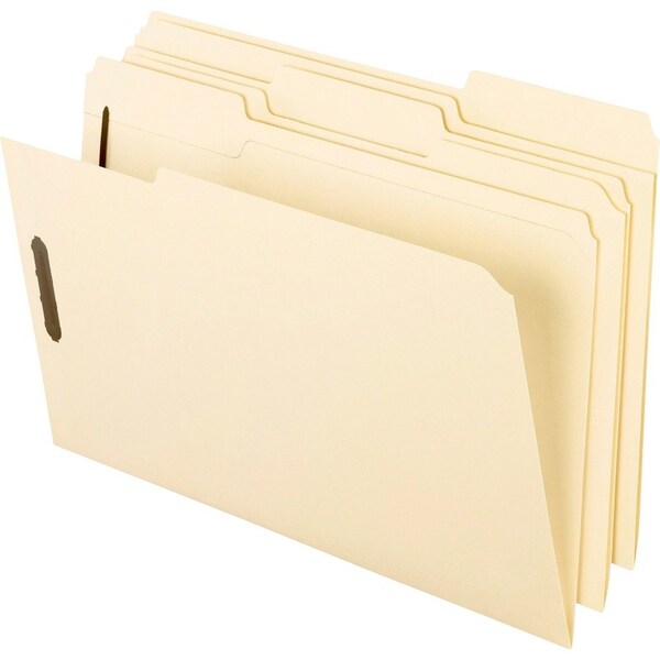 Tops Business Forms Pendaflex, MANILA FOLDERS WITH TWO FASTENERS, 1/3-CUT TABS, LEGAL SIZE, 50PK FM313 - main