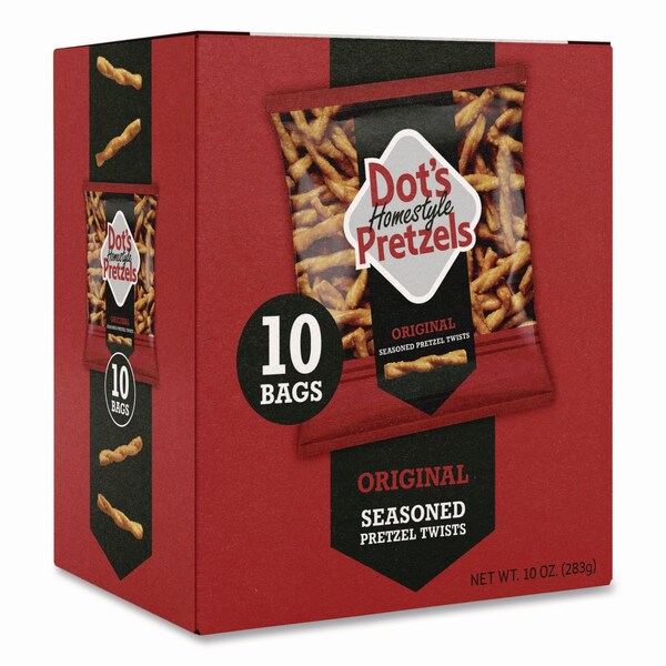 Dots Pretzels Original Pretzels, 1 oz Bag, 10PK DDP71943 - main