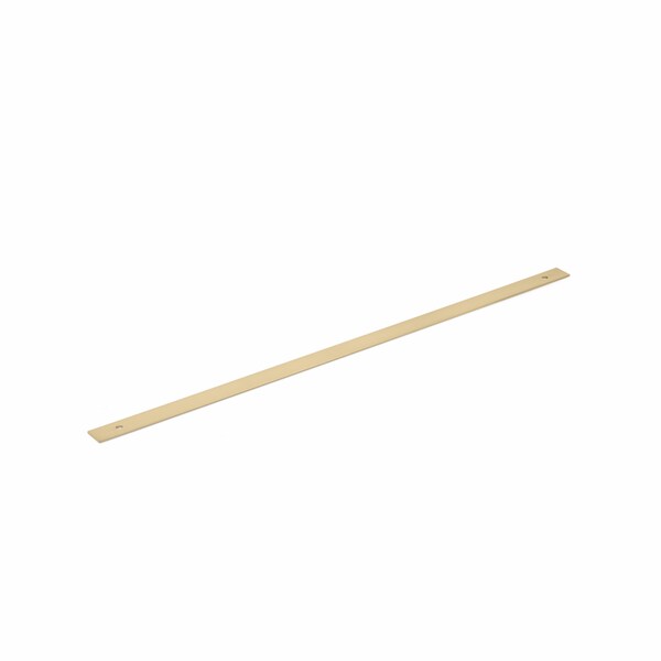 Schaub 24in Center to Center Pub House Backplate for Appliance Pull Signature Satin Brass Finish 5124AB-SSB - main