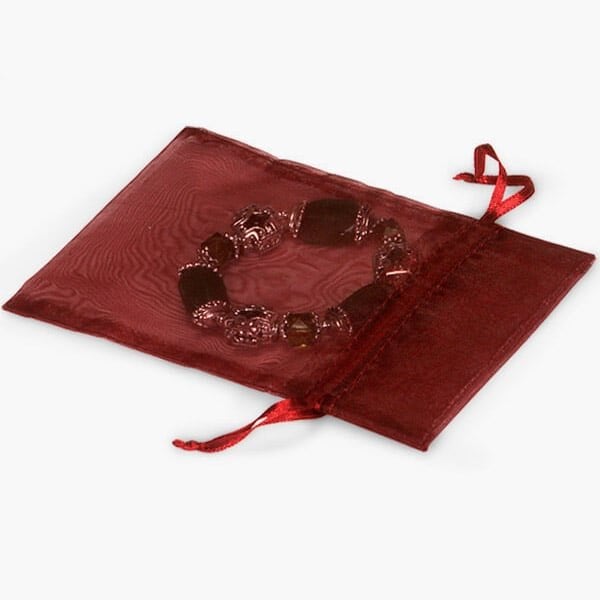 Nashville Wraps Burgundy Organza Favor Bags, 5x7, 10PK B95210 - main