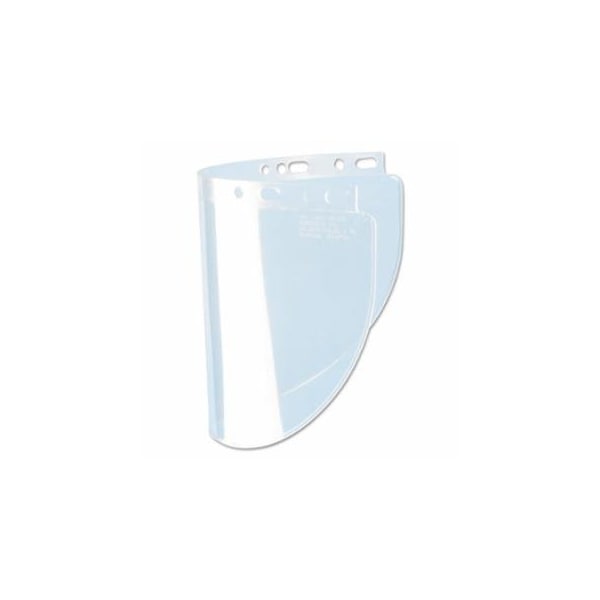 Honeywell Fibre-Metal High Performance Faceshield Window, Clear, Wide View, 16-1/2 in W x 8 in H, 50PK 280-4178CLBP - main