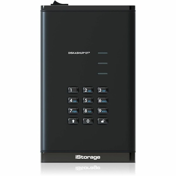 Kanguru DISKASHUR DT3 OFFERS AES 256-BIT ENCRYPTION, FIPS 140-3 LEVEL 3 PENDING, MILITARY- IS-DT3-256-12000-F - main