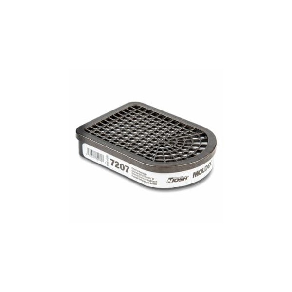 Moldex 7000/7800/9000 Series Semi-Rectangular Gas/Vapor Cartridge, Acid Gases, for Respirator, 30PK 507-7207 - main