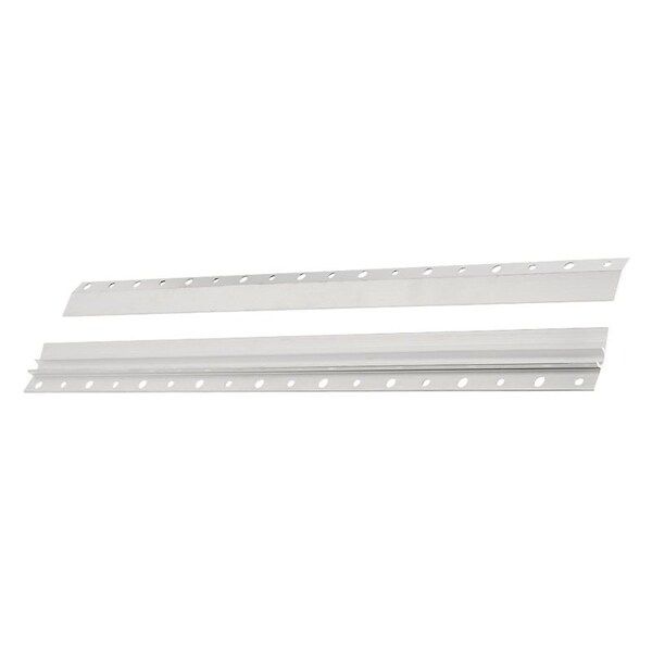 National Hardware HeavyDuty Hanger, 200 lb, Aluminum, Mill, 516 in Opening, 12 in Projection, Screw Mounting N260-144 - main