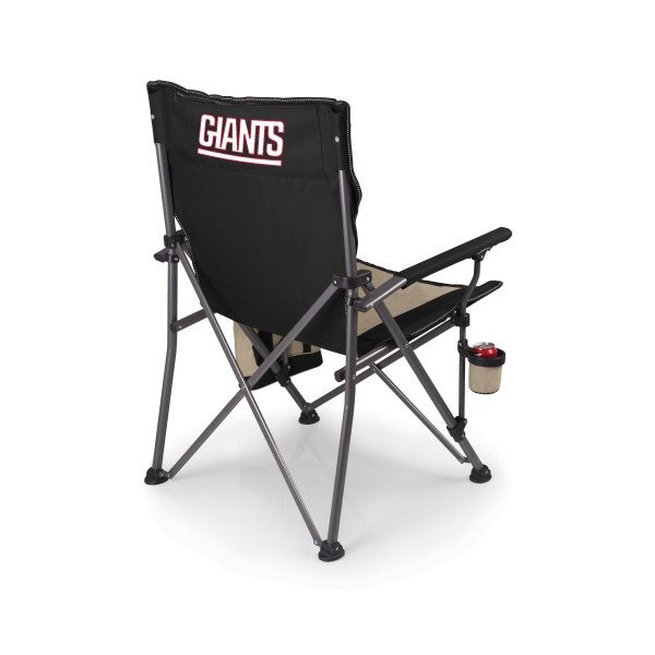 Picnic Time Family Of Brands NFL New York Giants - Big Bear XXL Camping Chair with Cooler 808-00-175-215-2 - main