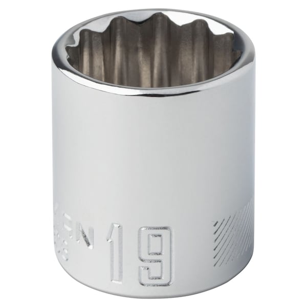 Craftsman Sockets, 19 mm S x 3/8" Drive S Metric 1 CMMT44308 - main