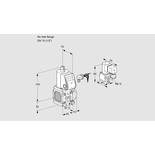 Honeywell Kromschroder VAS1-/15R/NQ KS88023986 - main