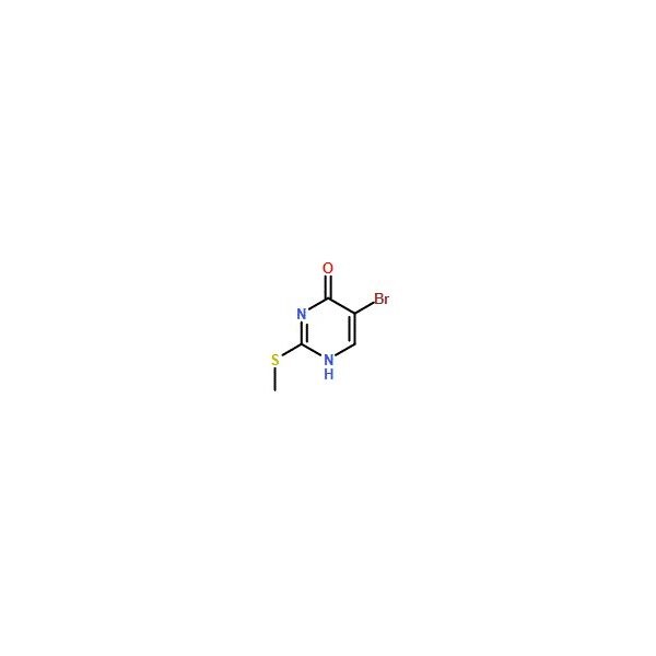 Ak Scientific 2-Methylsulfanyl-5-bromopyrimidin-4-one (5g), CAS 81560-03-4 Z2595-5g - main