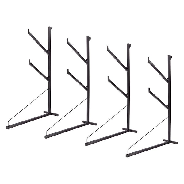 Mytee Products Shipping Container Pipe Rack - 29-1/8 in(L) x 53-1/8 in(H), 550 lbs WLL, 4PK CNT-PIPEBx4 - main