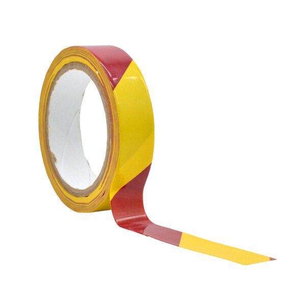 Wod Tape PVC, Magenta/Yellow, 1 inch (24mm) W., 6 mil Thickness, 48 PK WOD VSWT366-01000-48-36-MY - main