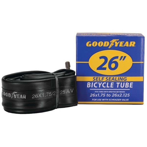 Kent Bicycle Tube, Self-Sealing, For: 26 x 1-3/4 in to 2-1/8 in W Bicycle Tires 91087 - main