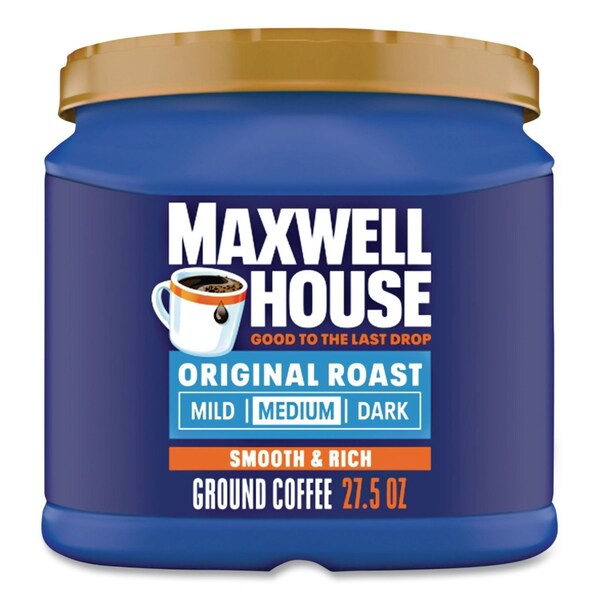 Maxwell House Coffee, Original Roast, 27.5 oz Canister 4300009422 - main