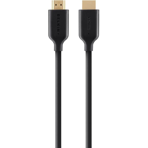 Belkin Cable, Hdmi, M/M, 2M, High Speed W/Ethernet, Black, Gold F3Y021BT2M - main