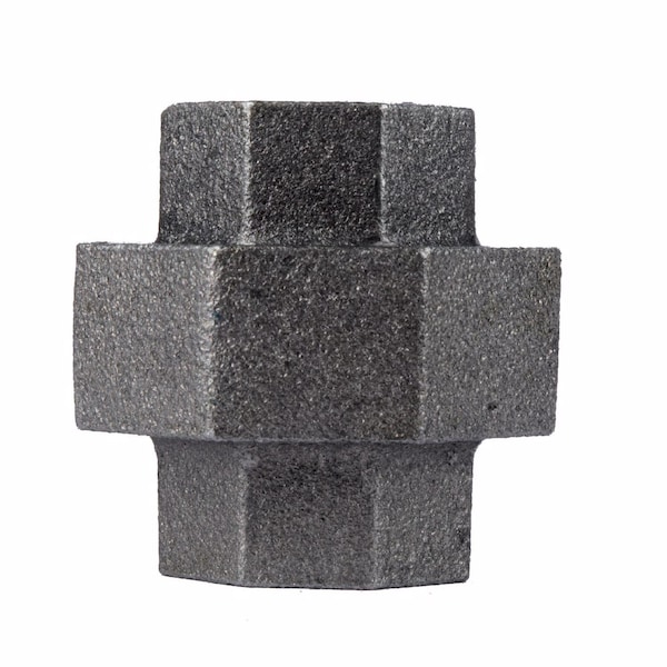 B & K 3/8 in. FIP each X 3/8 in. D FIP Black Malleable Iron Union 501570 - main