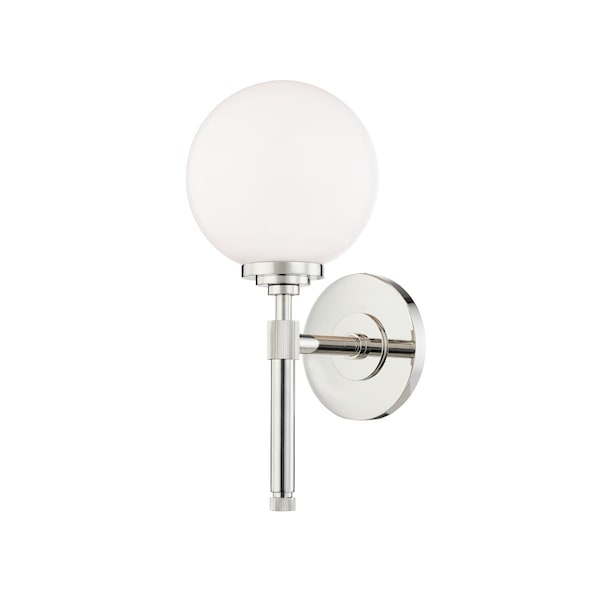 Hudson Valley Lighting Bowery 1 Light Bath And Vanity 6 In. Polished Nickel 3701-PN - main