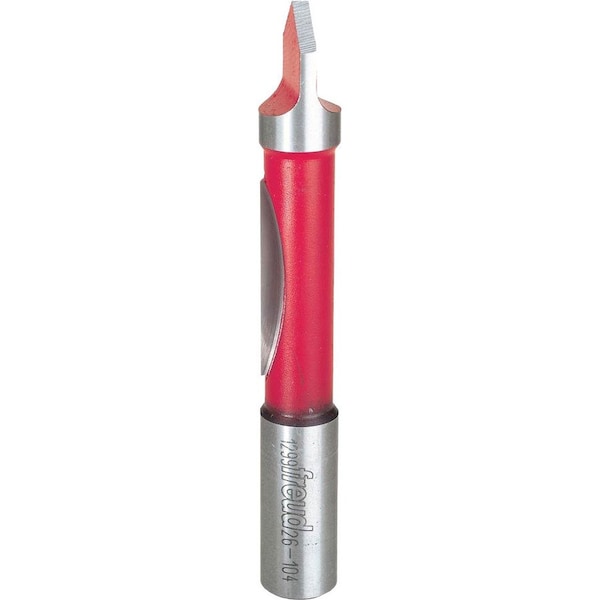 Freud 1/2 in. D X 1/2 in. X 3-3/4 in. L Carbide Panel Pilot Router Bit 26-104 - main