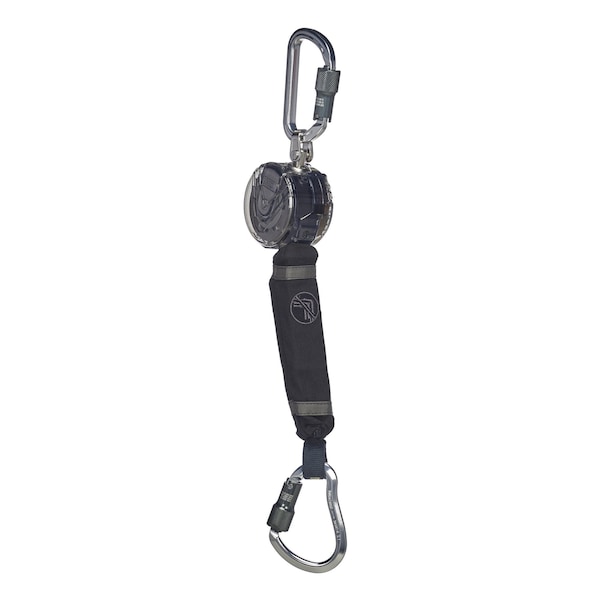 Msa Safety V-TEC Self Retracting Lifeline, Carabiner, Aluminum, 1 Leg(s), 400 lb Weight Capacity VTOHW-021-DD-AF - main