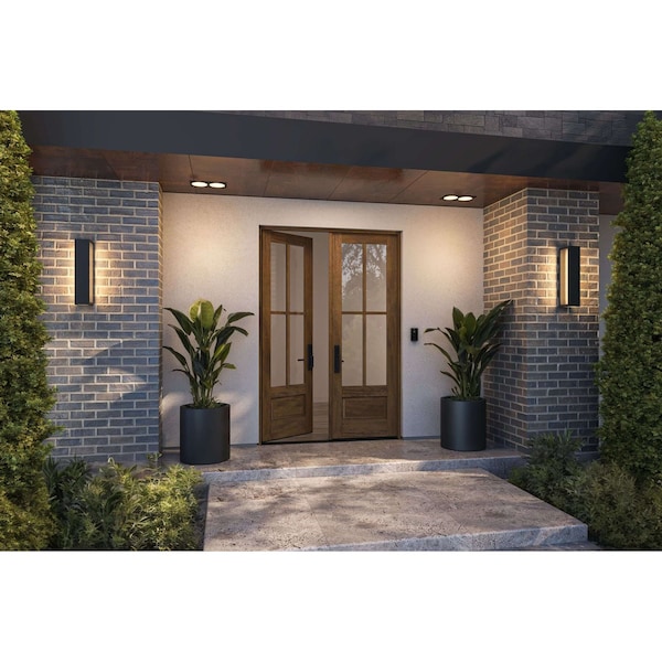 Doornmore G7504, 66.5" x 98" ( 2x32" Door) Left Hand, Mahogany SDL 4 Lite, 3/4 Lite Exterior Door G7504-SW-3296_2_LI - main