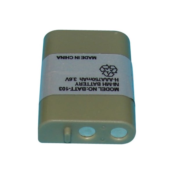 Ultralast Dantona Cordless Phone Battery - For Phone - Battery Rechargeable - 750 mAh - 3.6 V DC BATT-103 - main