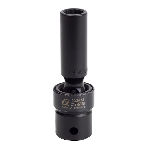 Sunex 1/2 in Dr 12Mm 12Pt Mc Dp Ul Soc 212MZUD - main
