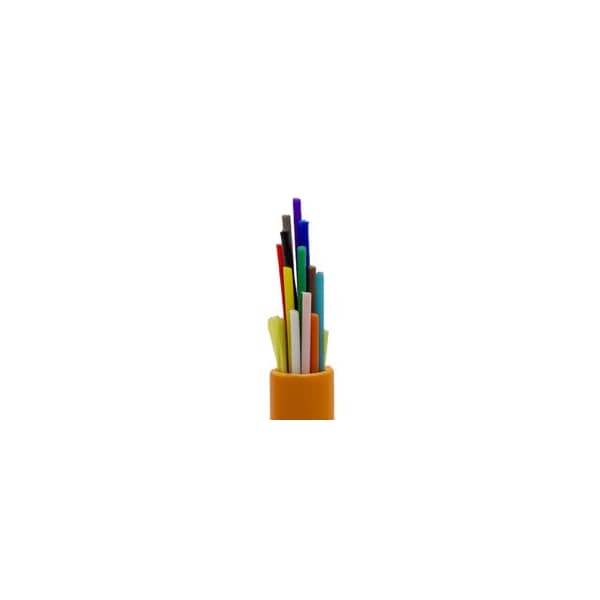 Cable Wholesale 12 Fiber Indoor Distribution Fiber Optic Cable, Multimode 62.5/125 OM1, Corning InfiniCor 300, 10F2-212NH - main