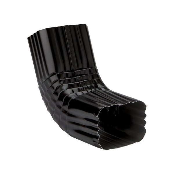 Amerimax Home Products DWNSPOUT ELBW ALUM BLK A 2506435 - main