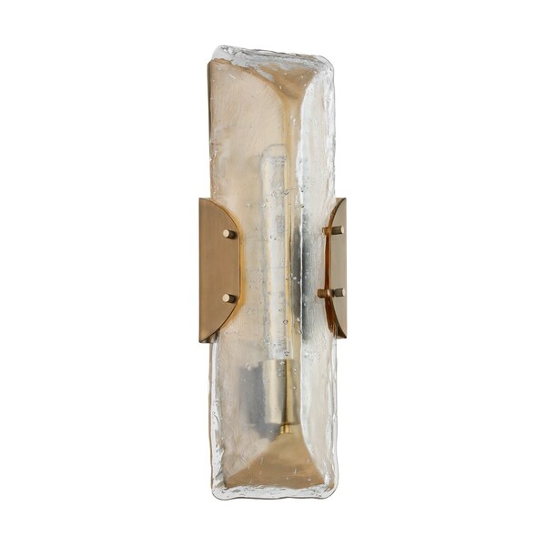Troy Lighting Nordic 1 Light Wall Sconce 6.25 In. Patina Brass B1517-PBR - main