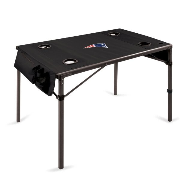 Picnic Time Family Of Brands NFL New England Patriots - Travel Table Portable Folding Table 799-00-179-194-2 - main