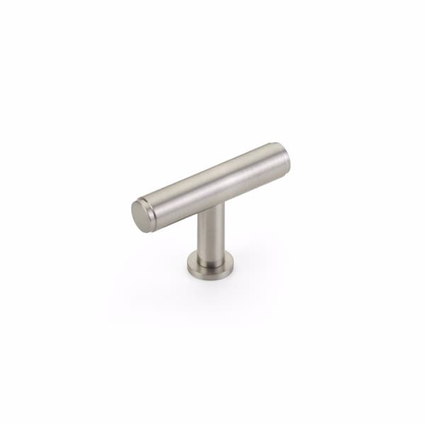 Schaub 2in Pub House T Cabinet Knob Brushed Nickel Finish 5101-BN - main
