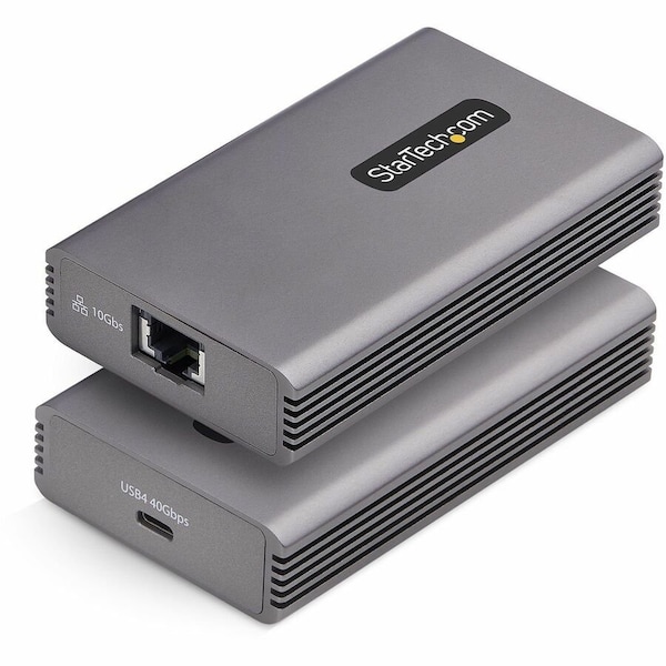 Startech.Com ADDS MULTI-GIGABIT RJ45 PORT TO A USB-C (USB4 GEN 4X4 TB5/TB4/TB3 COMPATIBLE) CO USB4-10GBE-ETHERNET - main