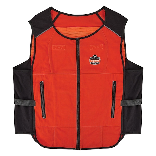 Ergodyne L/XL Orange Lightweight Phase Change Cooling - Vest Only 6255 - main