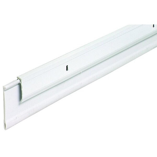 M-D Building Products 0 Door Sweep, 36 in L, 14 in W, Aluminum Flange, Vinyl Insert 5769 - main