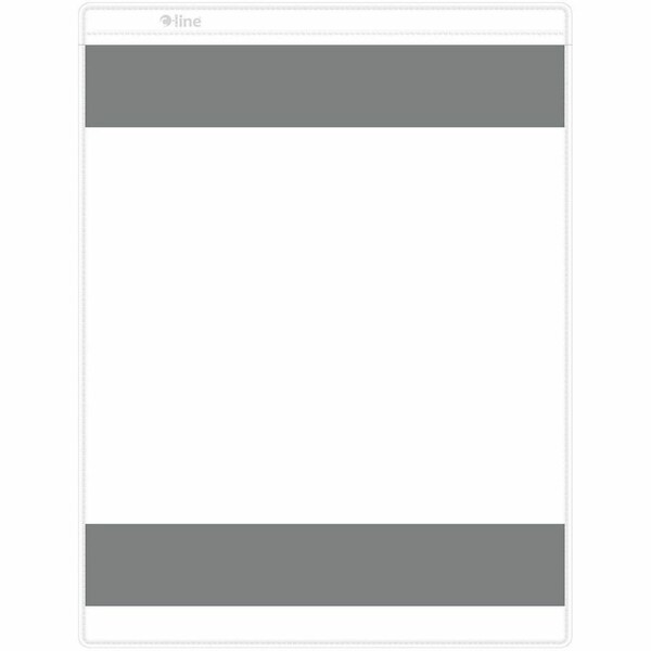 C-Line Products Magnetic Shop Ticket Holders Letter Clear Vinyl, 15PK 83911 - main