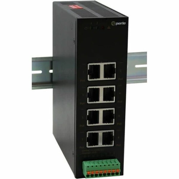 Perle IDS-108HP8-port Unmanaged Gigabit Switches 07017830 - main