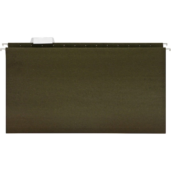 Business Source Hanging File Folder, Green, PK25 BSN43570 - main